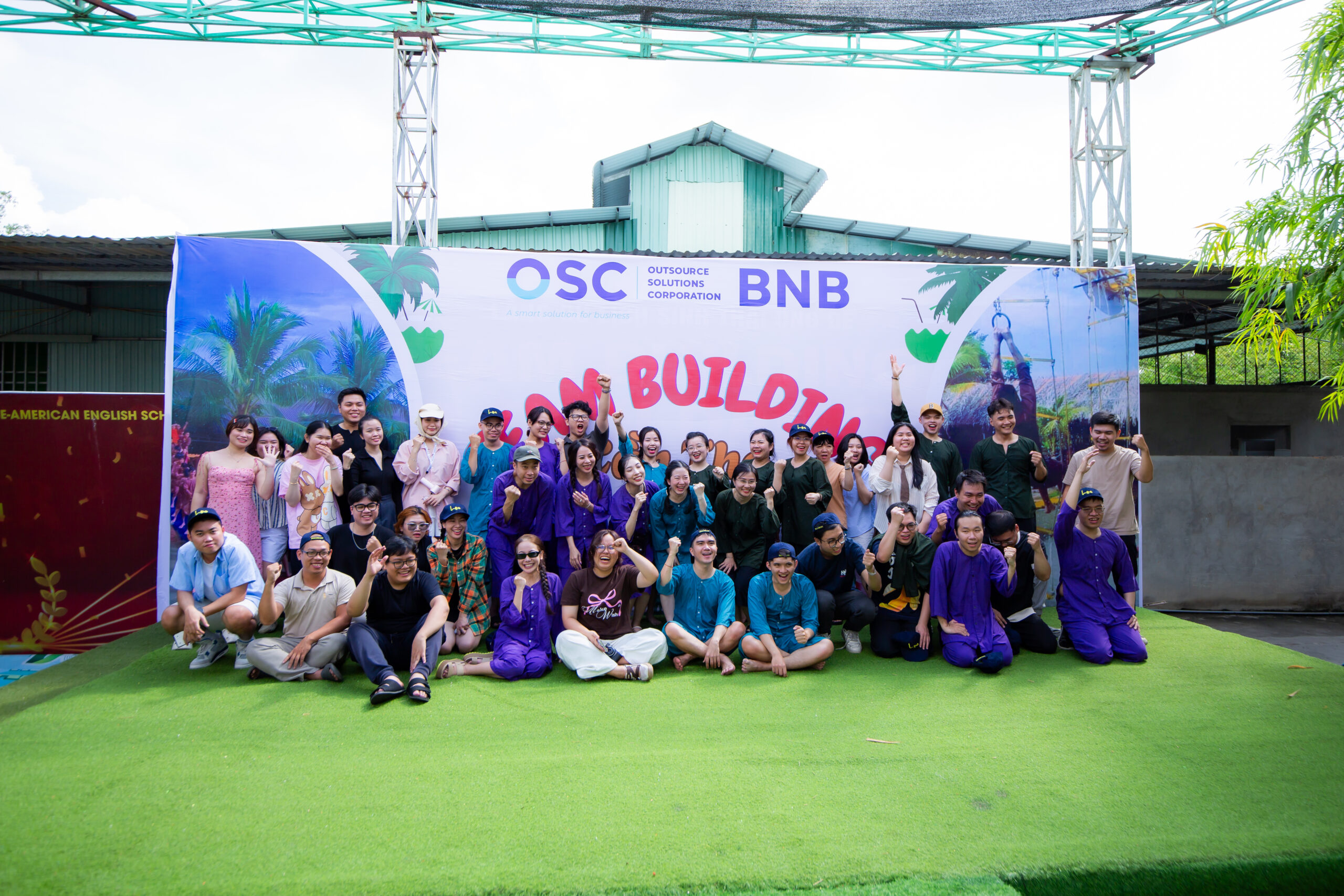 Kết thúc Team building