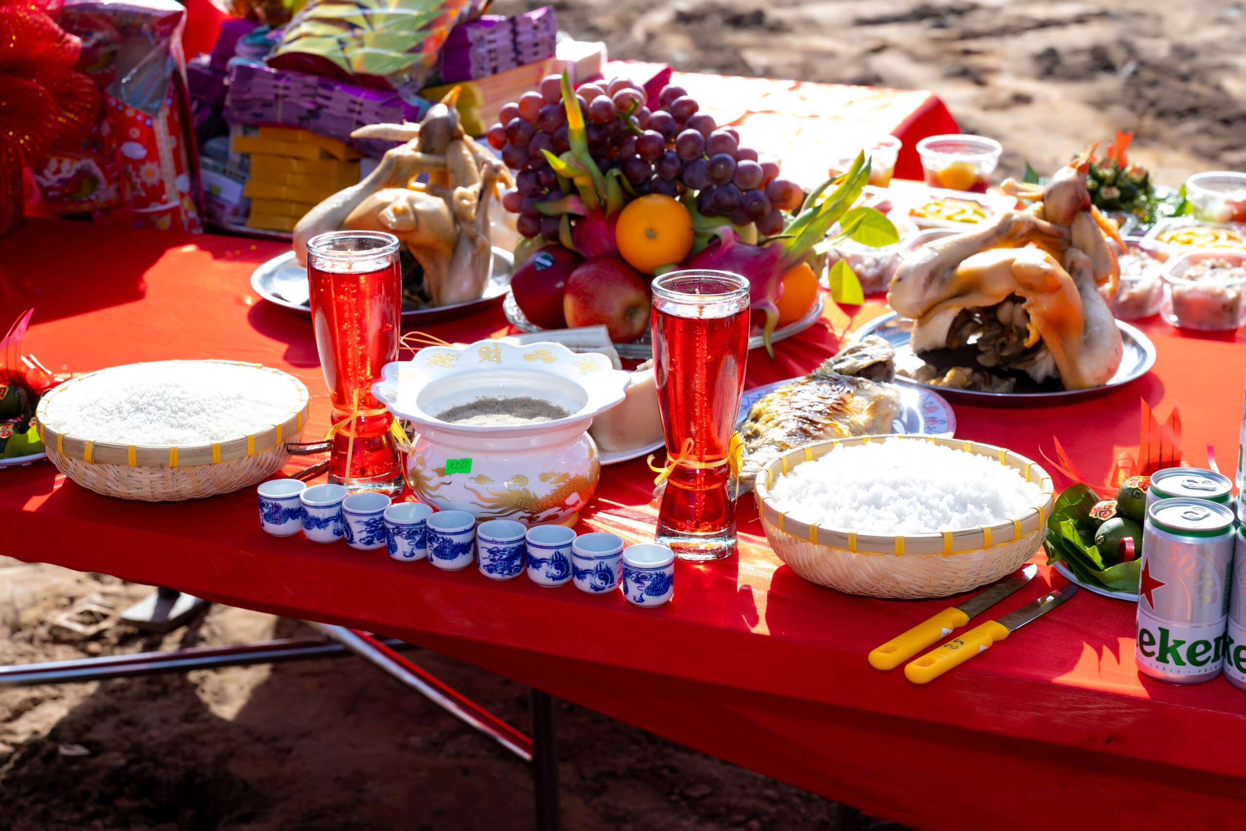 lễ cúng trong lễ động thổ