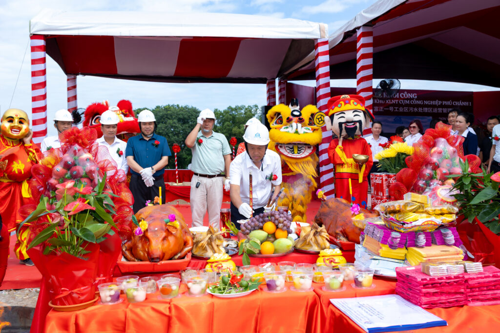 Không gian sự kiện lễ khánh thành