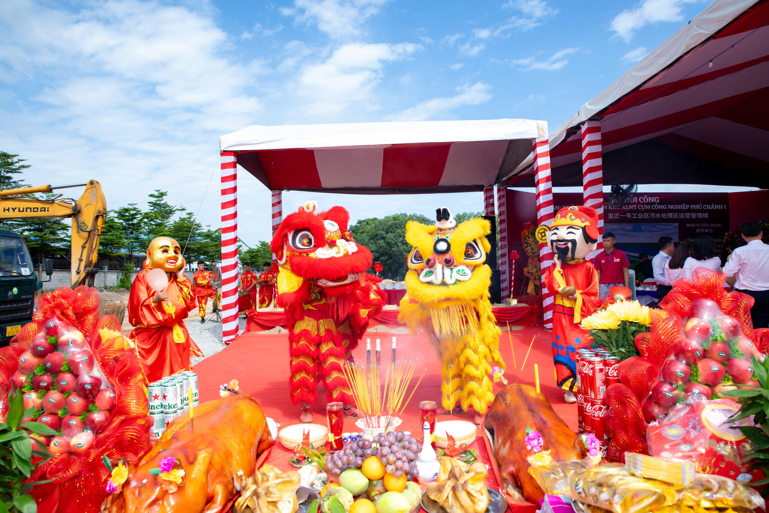 lễ cúng trong lễ động thổ